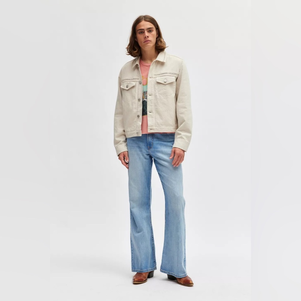 BDG Cropped Canvas Trucker Jacket - Picture 5 of 12
